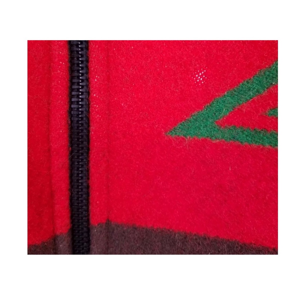 Vintage Pendleton Western Aztec Wool Bomber Jacket - image 6